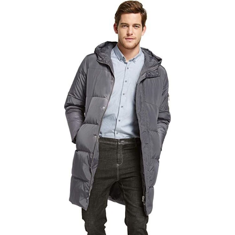 Orolay Men's Thickened Down Jacket Winter Warm Down Coat, Large‎